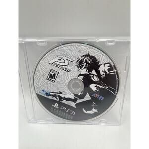 Persona 5 PS3 2016 Video Game With Case - Very Good Condition